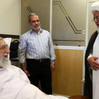 عيادة العلماء والشخصيات للإمام الخامنئي حفظه الله في المستشفى